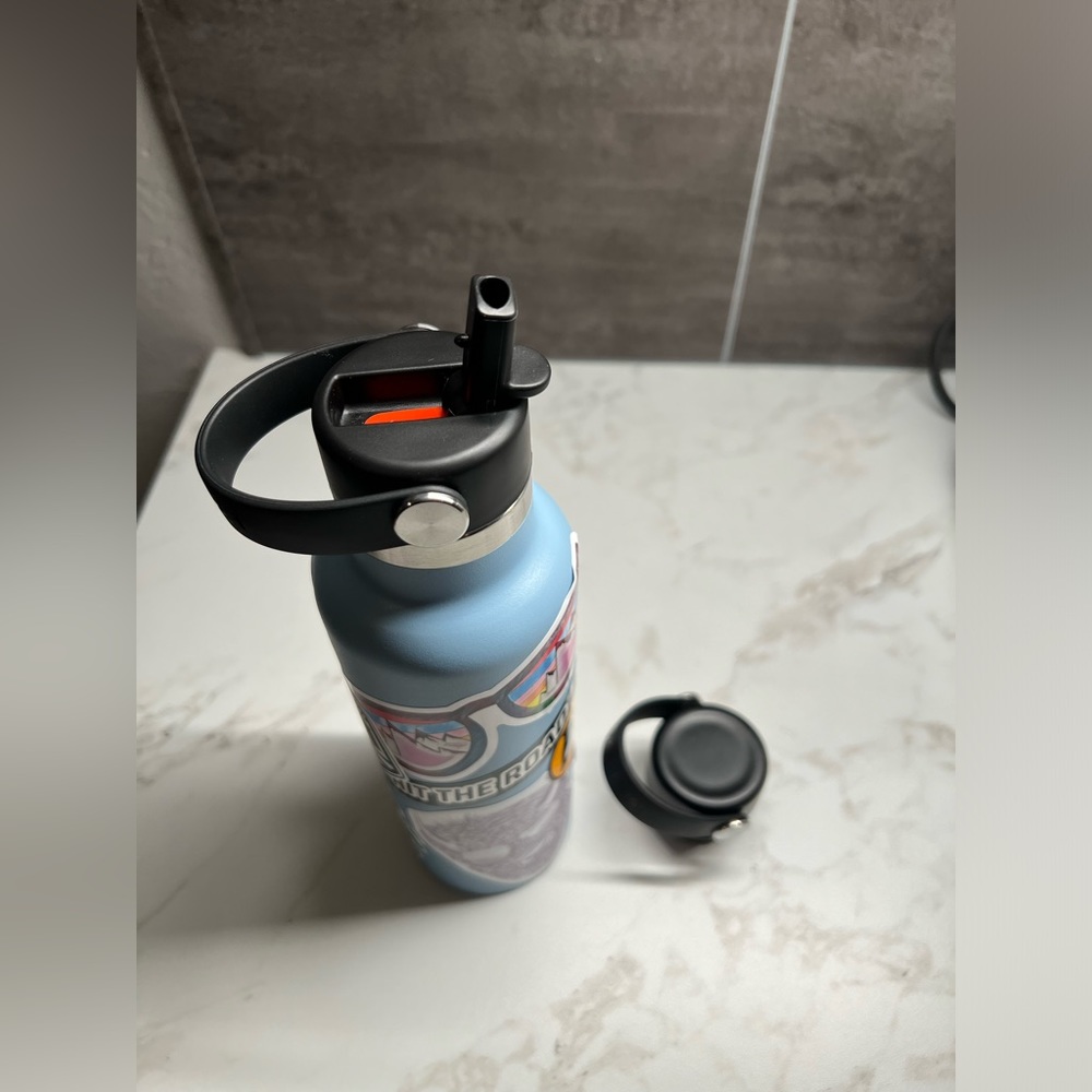 Hydro Flask 21oz with stickers